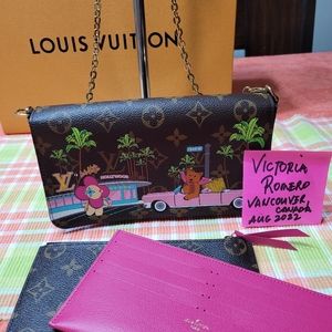 Louis Vuitton Felicie Christmas Vivienne Hollywood Limited Edition Brand New